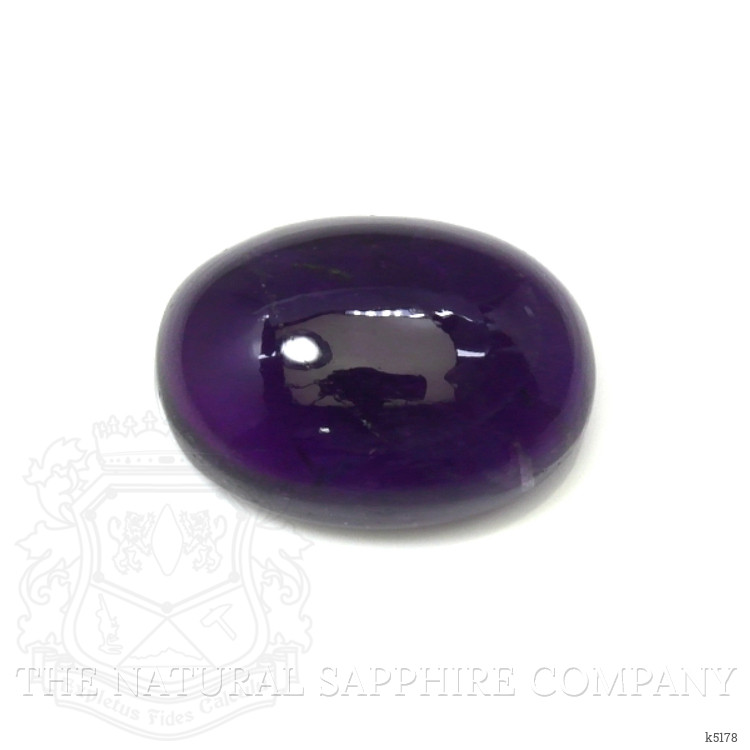 12.37 Ct. Cabochon Amethyst from Brazil