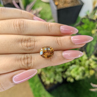9.25 Ct. Zircon from Ceylon (Sri Lanka) Life Style