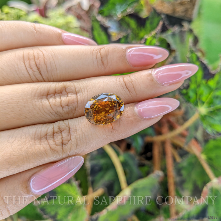 13.72 Ct. Zircon from Ceylon (Sri Lanka)