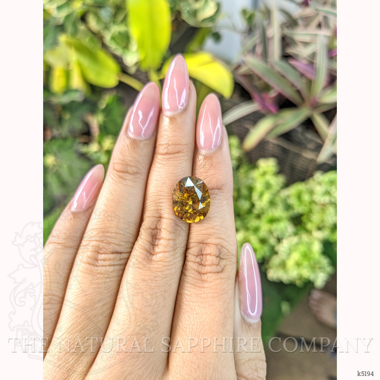 10.24 Ct. Zircon from Ceylon (Sri Lanka)