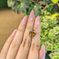 7.25 Ct. Zircon from Ceylon (Sri Lanka) Life Style