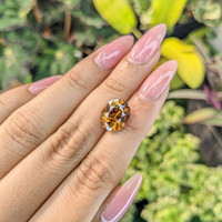 7.25 Ct. Zircon from Ceylon (Sri Lanka) Life Style