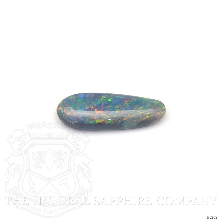 2.13 Ct. Cabochon Semi-Black Opal from Australia