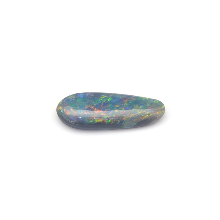 2.13 Ct. Cabochon Semi-Black Opal from Australia