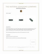 1.36 Ct. Black Opal from Australia Appraisal