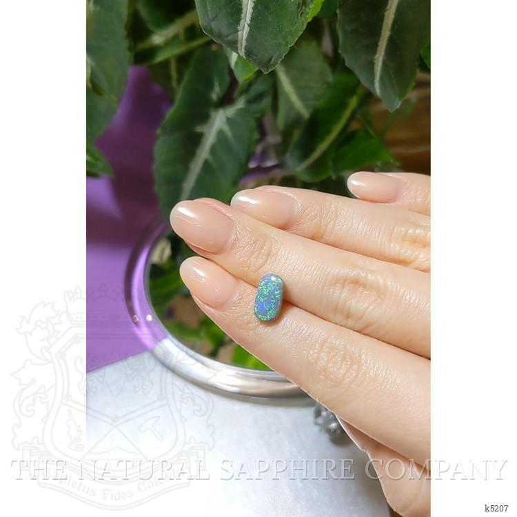 2.16 Ct. Semi-Black Opal from Australia