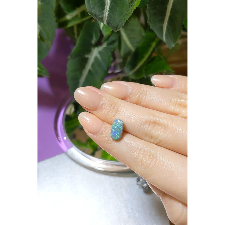 2.16 Ct. Semi-Black Opal from Australia