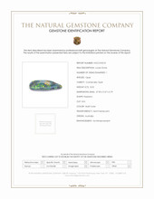 8.52 Ct. Cabochon Crystal/Jelly Opal from Australia Scan Report