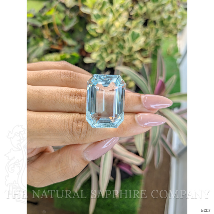 53.09 Ct. Aquamarine from Ceylon (Sri Lanka)