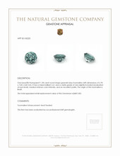 1.38 Ct. Tourmaline from Brazil Appraisal