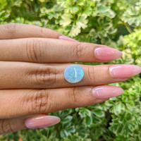 3.95 Ct. Semi-Black Opal from Australia Life Style