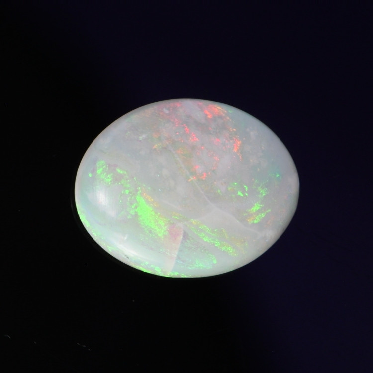 1.09 Ct. Cabochon White Opal from Ethiopia