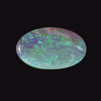 1.44 Ct. Semi-Black Opal from Australia Video