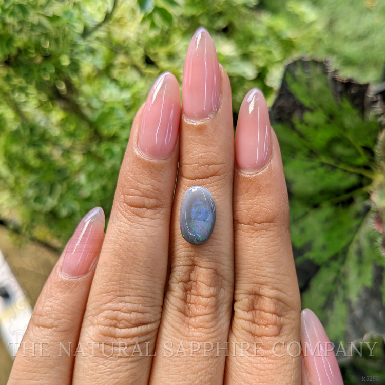 2.11 Ct. Cabochon Black Opal from Ethiopia