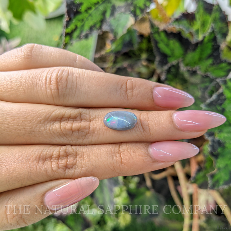 2.11 Ct. Cabochon Black Opal from Ethiopia