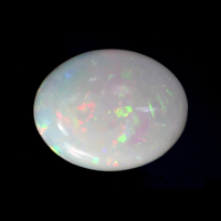 1.54 Ct. Cabochon White Opal from Australia Video