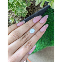 1.54 Ct. Cabochon White Opal from Australia Life Style