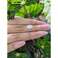 1.54 Ct. Cabochon White Opal from Australia Life Style