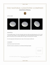 1.49 Ct. White Opal from Australia Appraisal