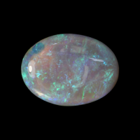 3.61 Ct. Semi-Black Opal from Australia Video