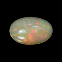 5.85 Ct. Cabochon Crystal/Jelly Opal from Australia Video