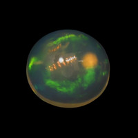 1.05 Ct. Cabochon White Opal from Ethiopia Video