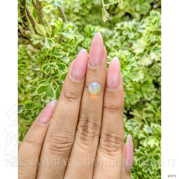1.05 Ct. Cabochon White Opal from Ethiopia
