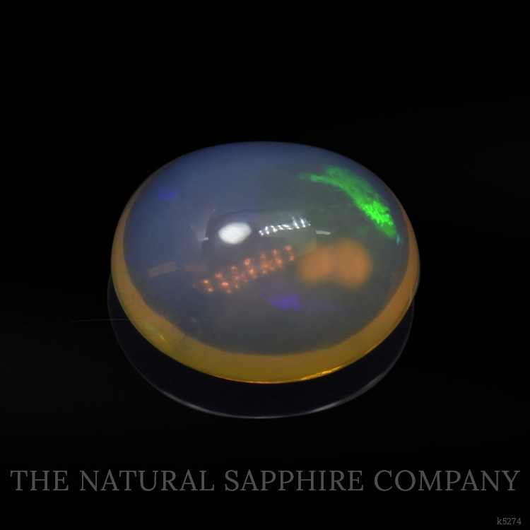 2.97 Ct. Cabochon White Opal from Ethiopia