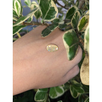1.85 Ct. Cabochon White Opal from Ethiopia Life Style