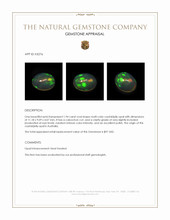 1.94 Ct. Cabochon Crystal/Jelly Opal from Australia Appraisal