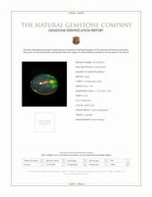 1.94 Ct. Cabochon Crystal/Jelly Opal from Australia Scan Report