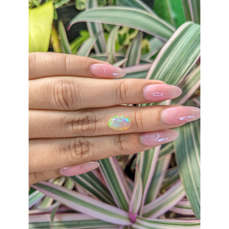 1.82 Ct. Cabochon Crystal/Jelly Opal from Australia