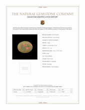 1.66 Ct. Crystal/Jelly Opal from Australia Scan Report