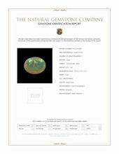 1.60 Ct. Crystal/Jelly Opal from Ethiopia Scan Report
