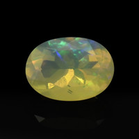 0.55 Ct. Cabochon White Opal from Ethiopia Video