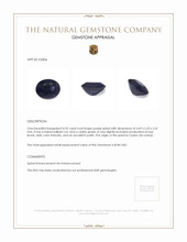 0.92 Ct. Spinel from Ceylon (Sri Lanka) Appraisal