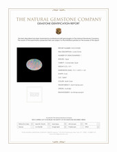 0.91 Ct. Crystal/Jelly Opal from Australia Scan Report
