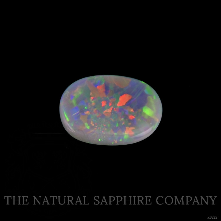 1.49 Ct. Cabochon Semi-Black Opal from Australia