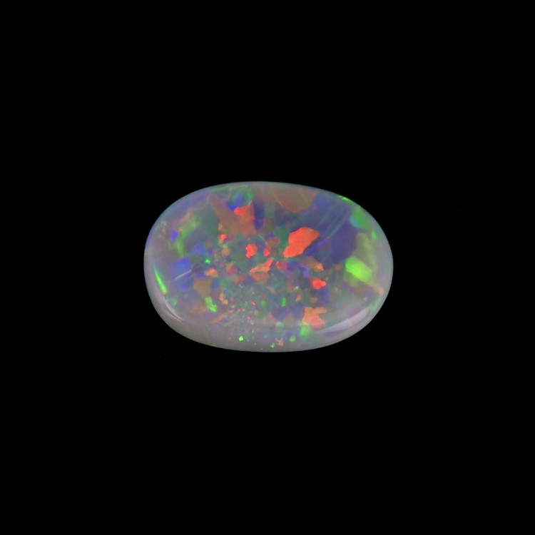 1.49 Ct. Cabochon Semi-Black Opal from Australia