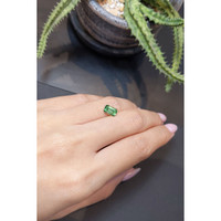 1.56 Ct. Tsavorite Garnet from Madagascar Life Style