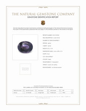 0.78 Ct. Spinel from Ceylon (Sri Lanka) Scan Report