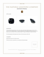 0.64 Ct. Spinel from Ceylon (Sri Lanka) Appraisal