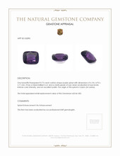 0.73 Ct. Spinel from Ceylon (Sri Lanka) Appraisal