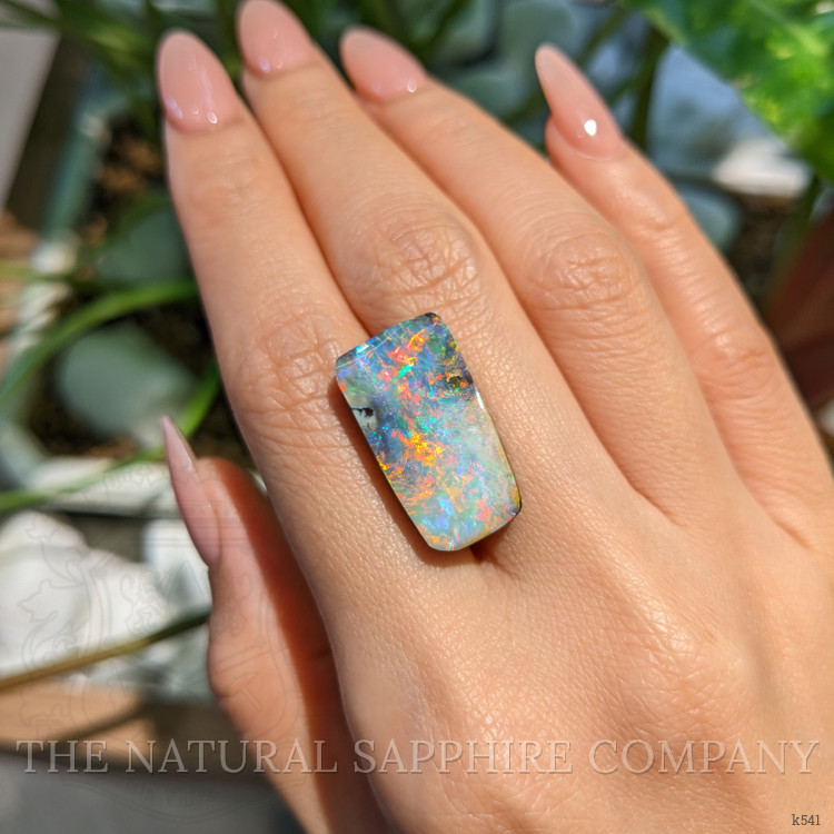 18.19 Ct. Cabochon Boulder Opal from Australia