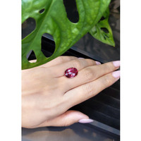 7.36 Ct. Rubellite Tourmaline from Mozambique Life Style
