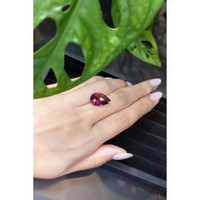 7.52 Ct. Rubellite Tourmaline from Mozambique Life Style