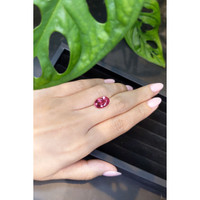4.79 Ct. Rubellite Tourmaline from Mozambique Life Style
