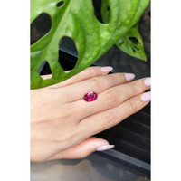 3.20 Ct. Rubellite Tourmaline from Mozambique Life Style