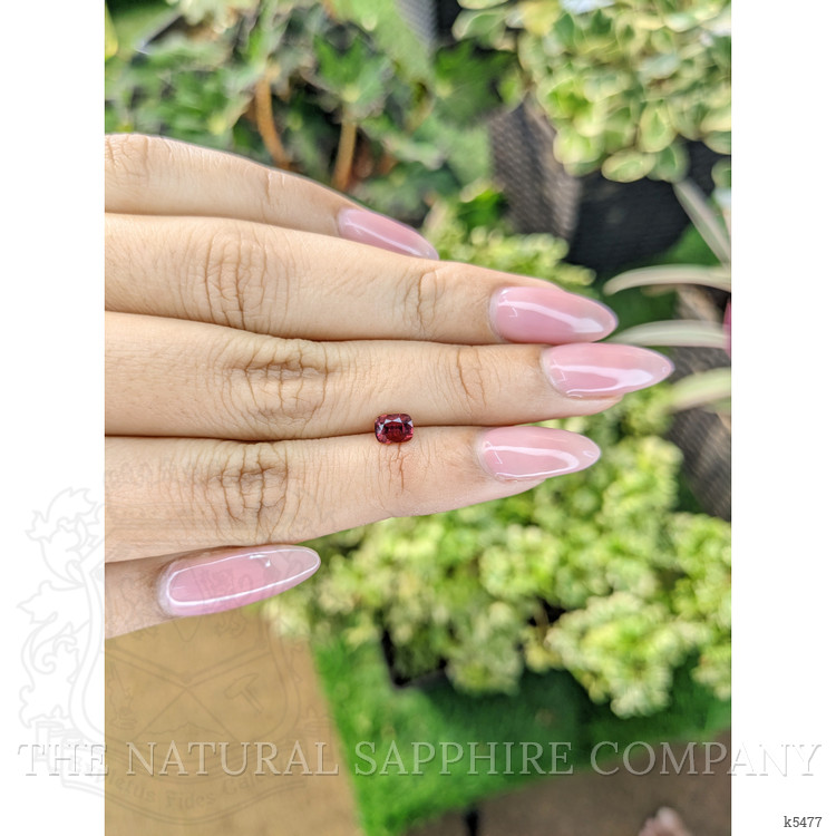 0.73 Ct. Garnet from Ceylon (Sri Lanka)