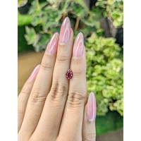 0.99 Ct. Garnet from Ceylon (Sri Lanka) Life Style